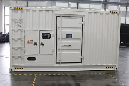 集裝箱發電機組冒白煙是怎么回事?應如何解決?